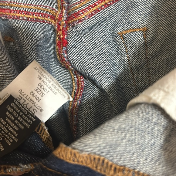 Vintage Polo Jeans Co Ralph Lauren Jeans Flare Jeans Size 10 - Picture 4 of 6